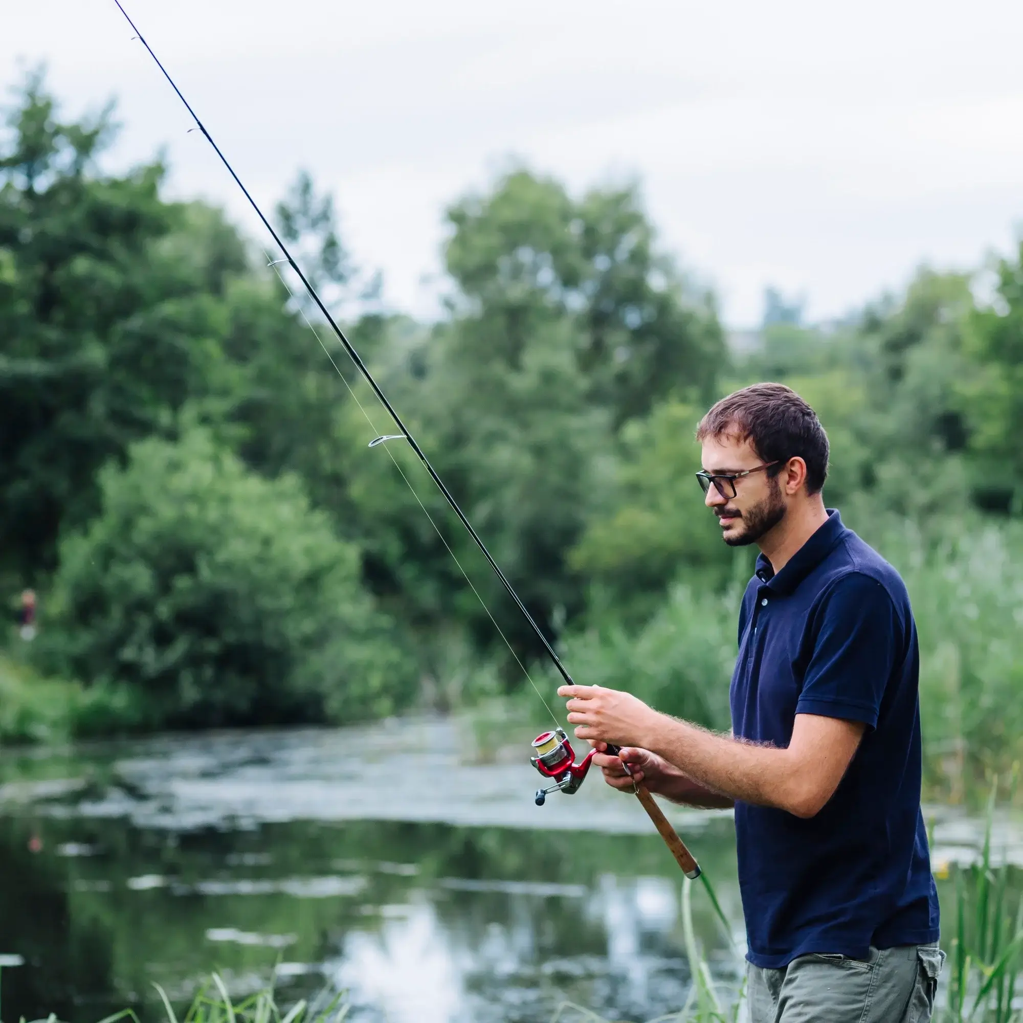 man-fishing-lake